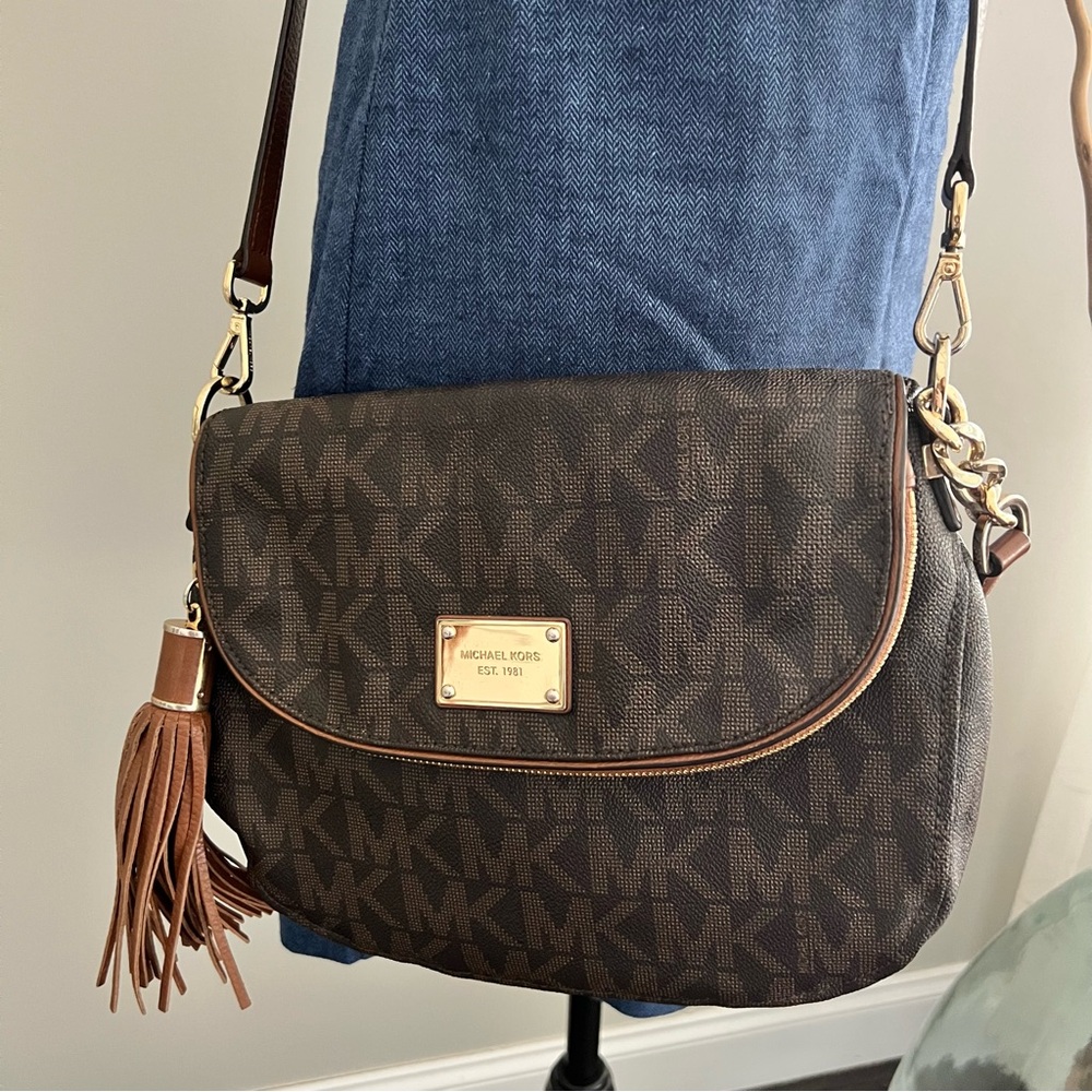 Michael Kors Brown Crossbody Bag